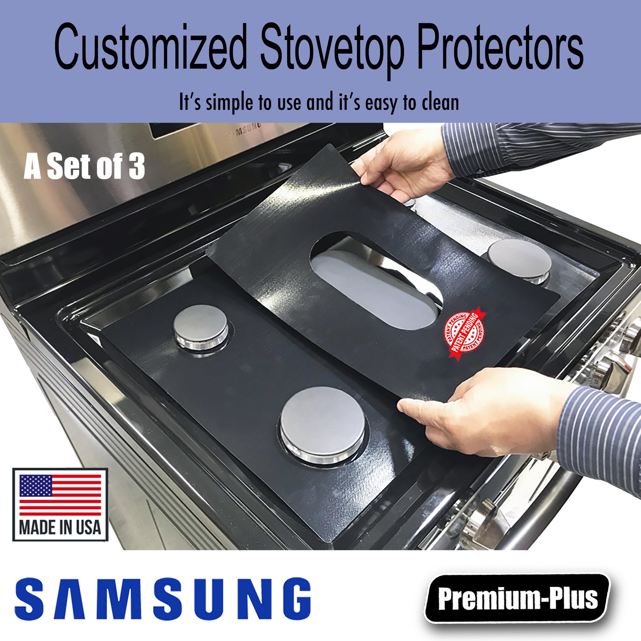 Samsung Stove Protector Liners - Stove Top Protector for Samsung